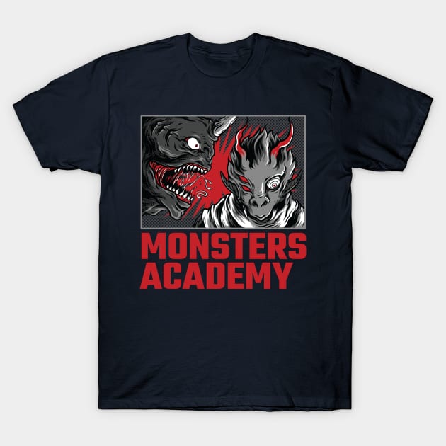 Monsters Academy T-Shirt by Stellart